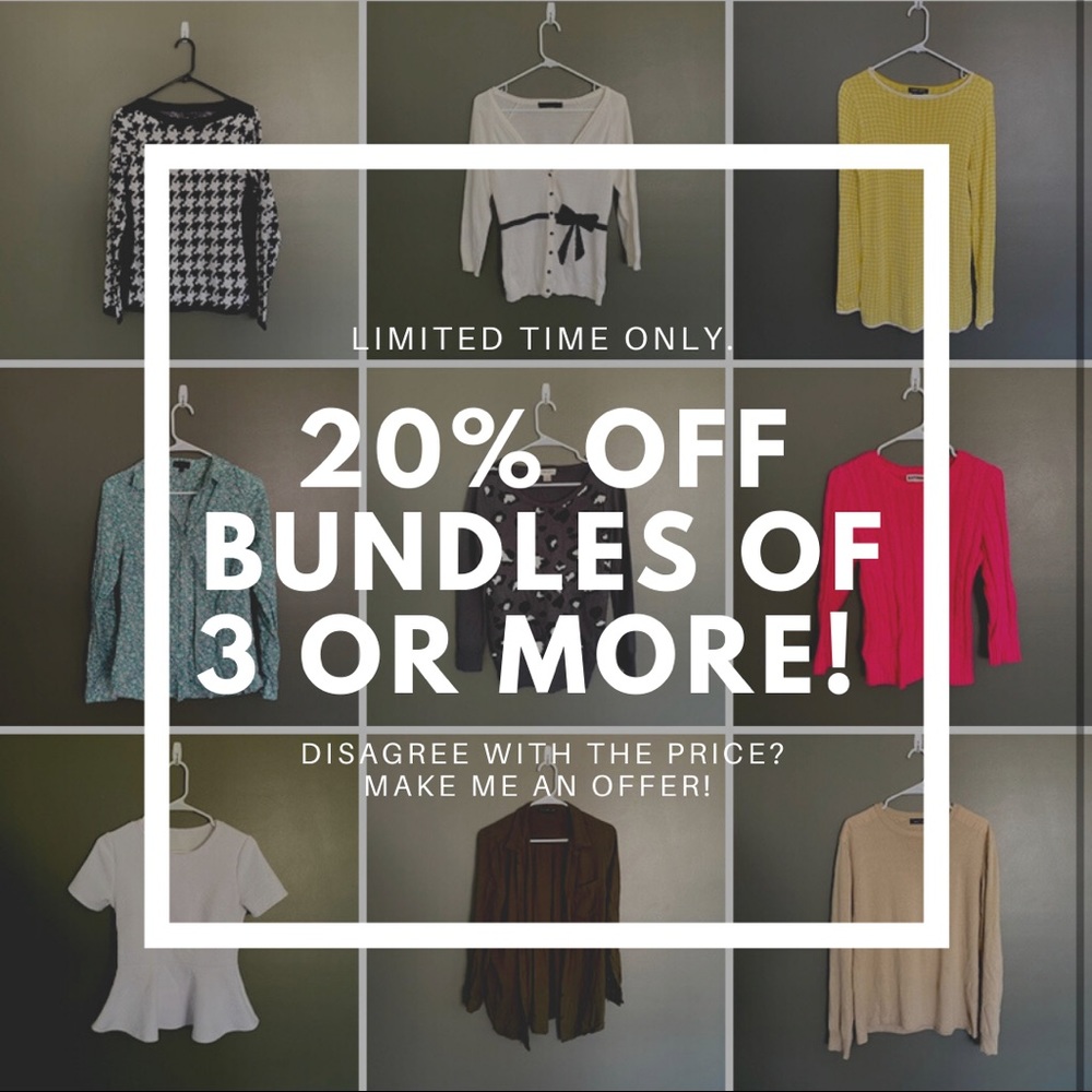 SHOP MY CLOSET - MANY DIFFERENT OPTIONS!!